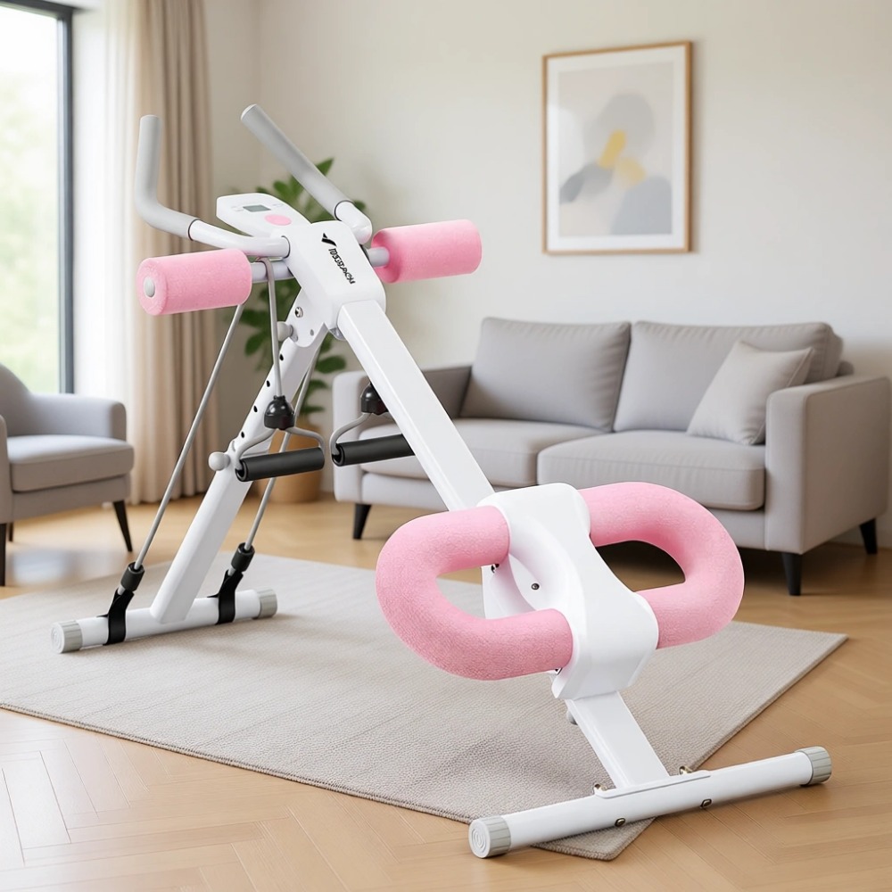 Home Gym Machine - Adjustable Ab Trainer Machine for Home