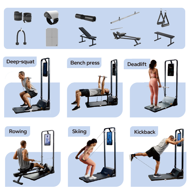 Smart Fitness Home Gym Workout - All In One Gym Home Equipment review and price