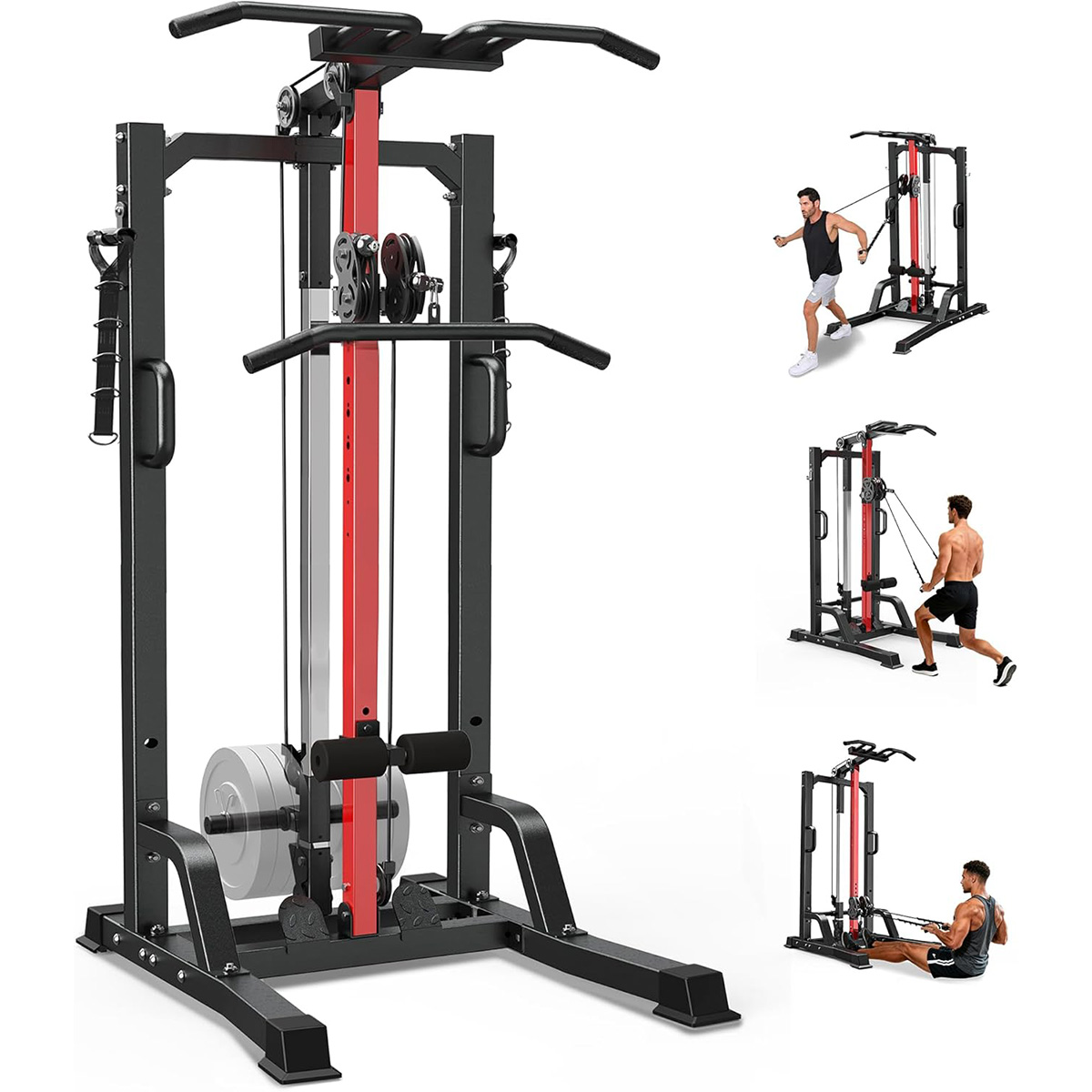Pooboo Home Gym Machine - High - All In One Gym Home Equipment review and price