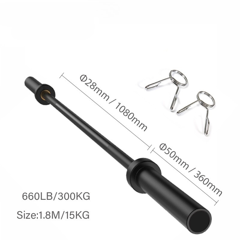 Hard Chrome Barbells 1.8m 15kg - Olympic Barbell 20Kg review and price