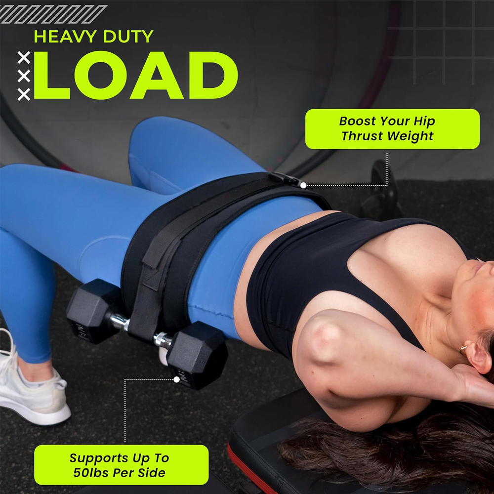 Hip Thrust Belt for Glutes,Pad - Home Gym Build review and price
