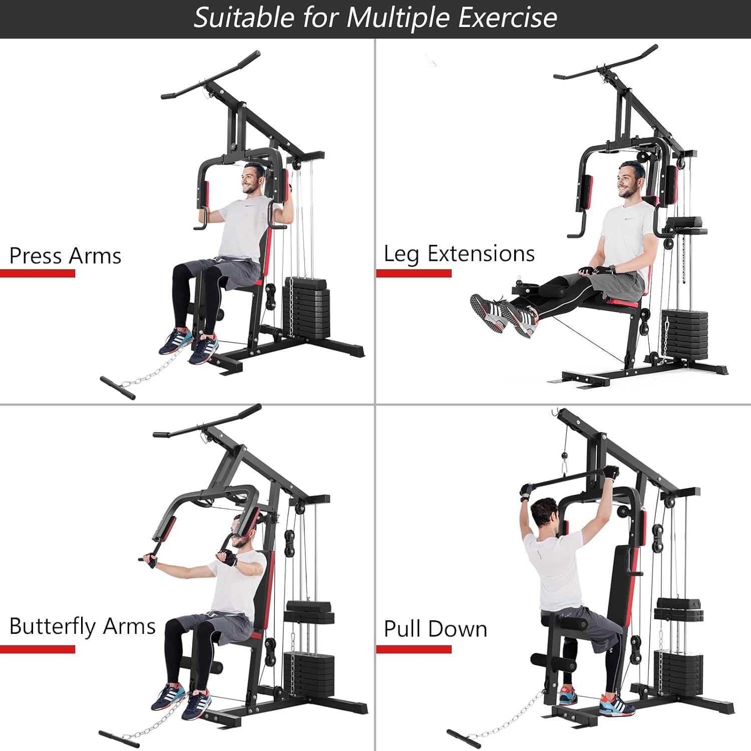 Multifunction Home Gym System  - Home Gym Total Fitness review and price