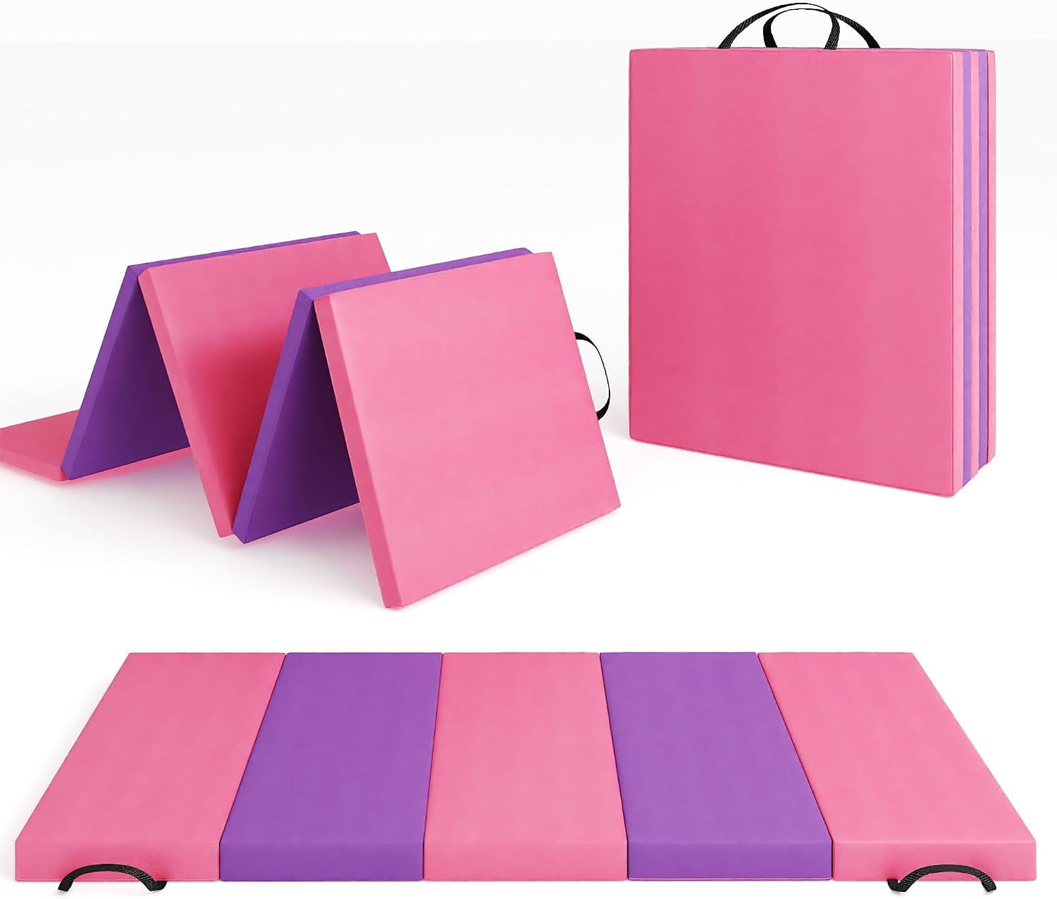 Foldable Yoga Mat Gymnastics M - Home Gym On Carpet review and price