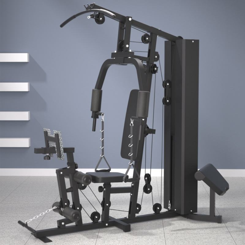 Multifunctional Home Gym Full  - Cable Pulley System review and price