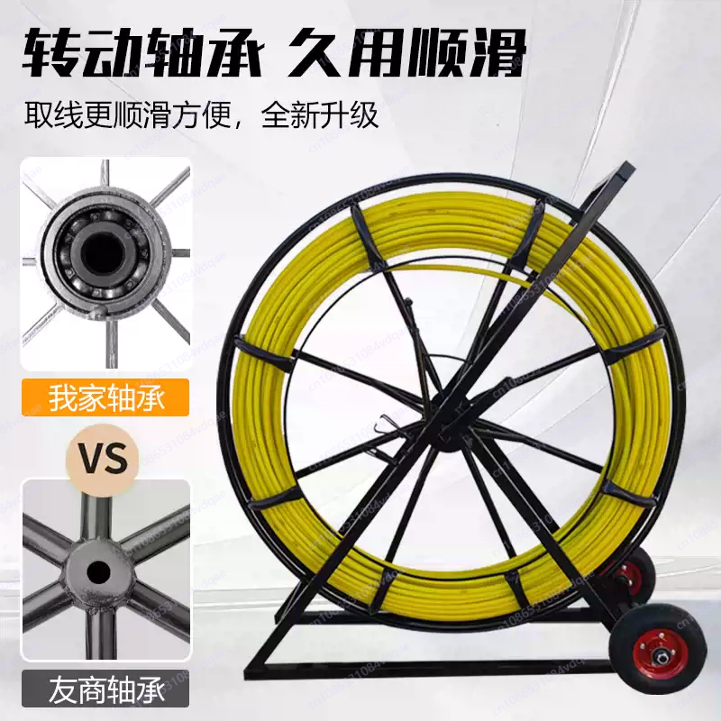 New 8mm 100m Fiberglass Wire C - Cable Pulley System review and price